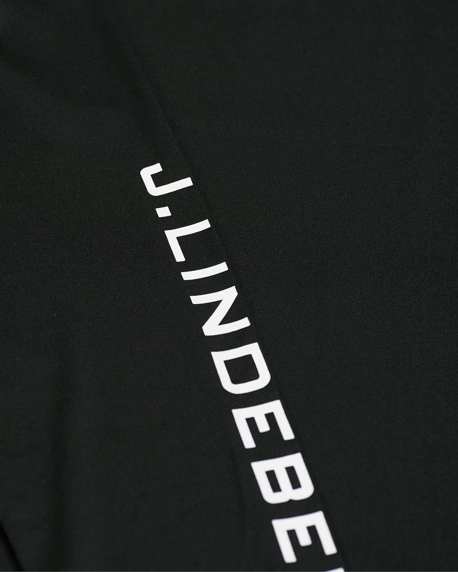 Herre | T-Shirts | J.Lindeberg | Aello Soft Compression Tee Black