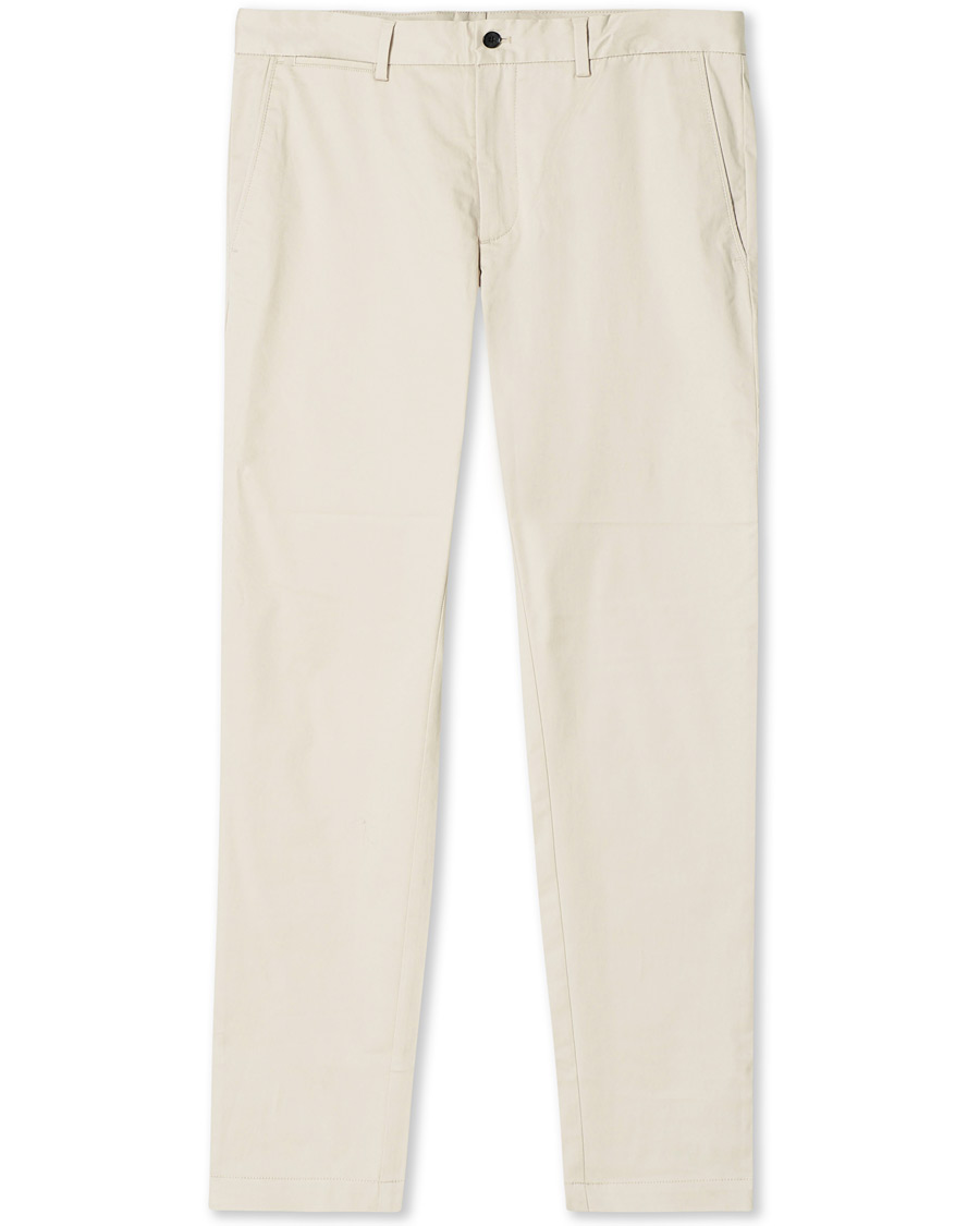 Herre | Bukser | J.Lindeberg | Chaze Super Satin Strech Chinos Sand Grey