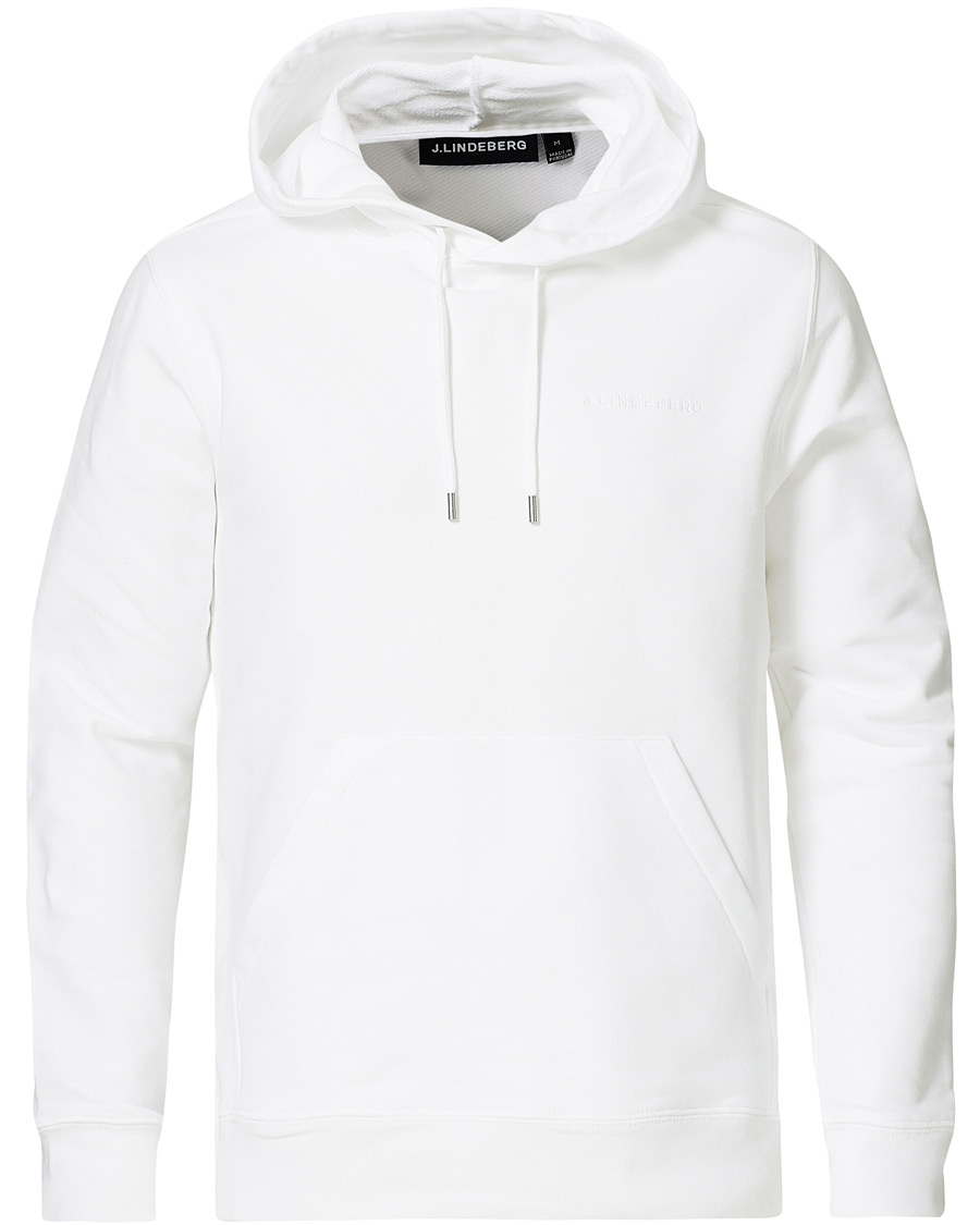 Herre | Gensere | J.Lindeberg | Throw Clean Hoodie White