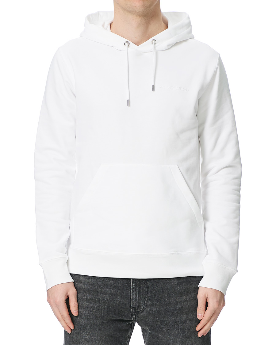 Herre | Gensere | J.Lindeberg | Throw Clean Hoodie White