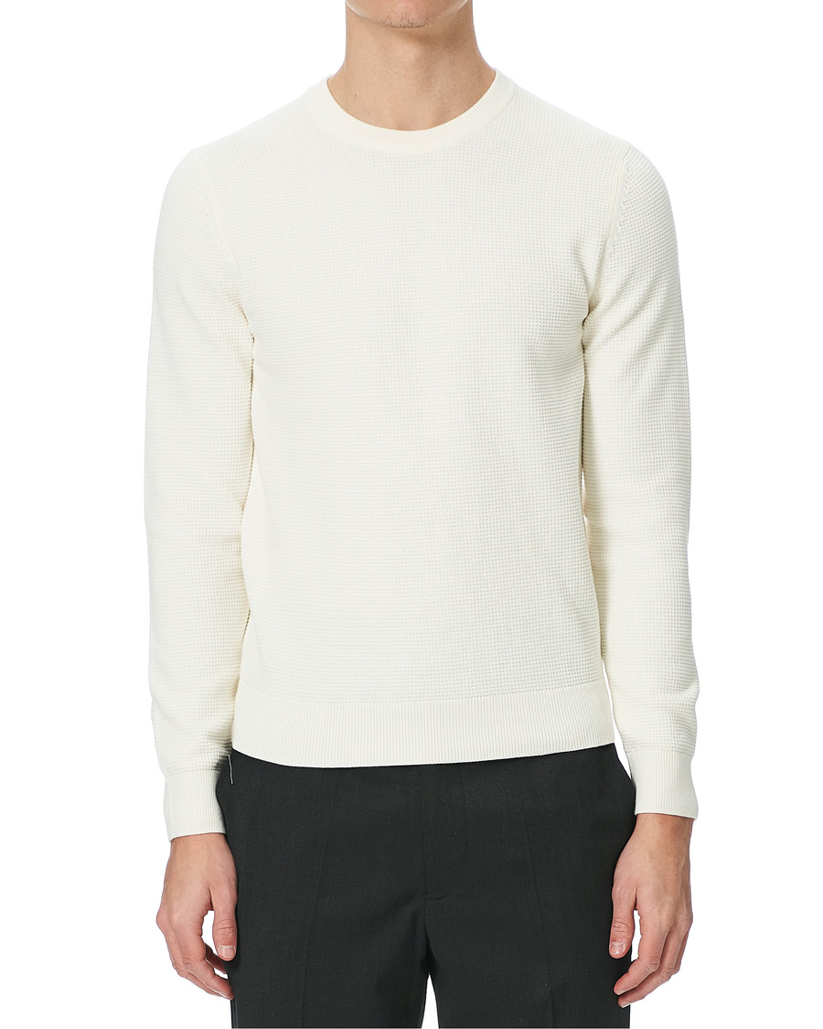 Herre |  | J.Lindeberg | Andy Structure Crew Neck Cloud White