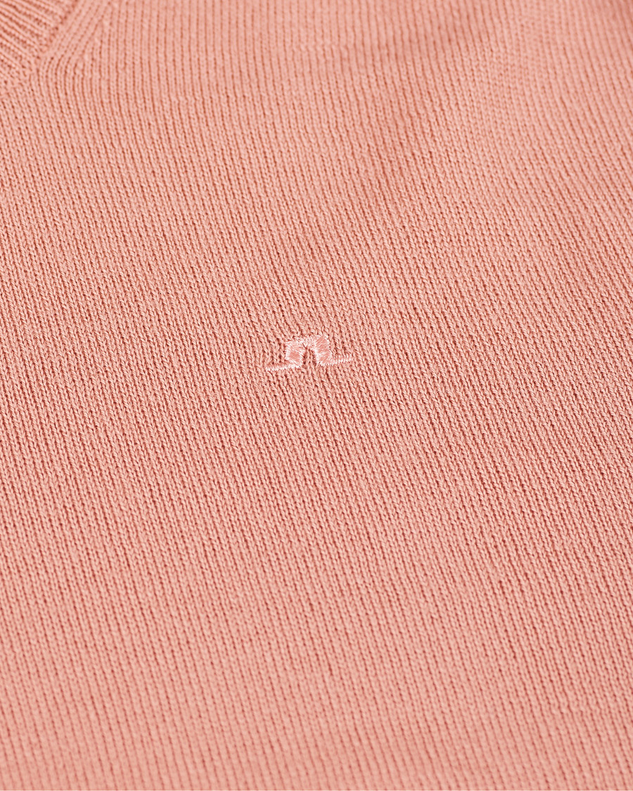 Herre | Gensere | J.Lindeberg | Newman Merino Crew Neck Pullover Rose Coppar