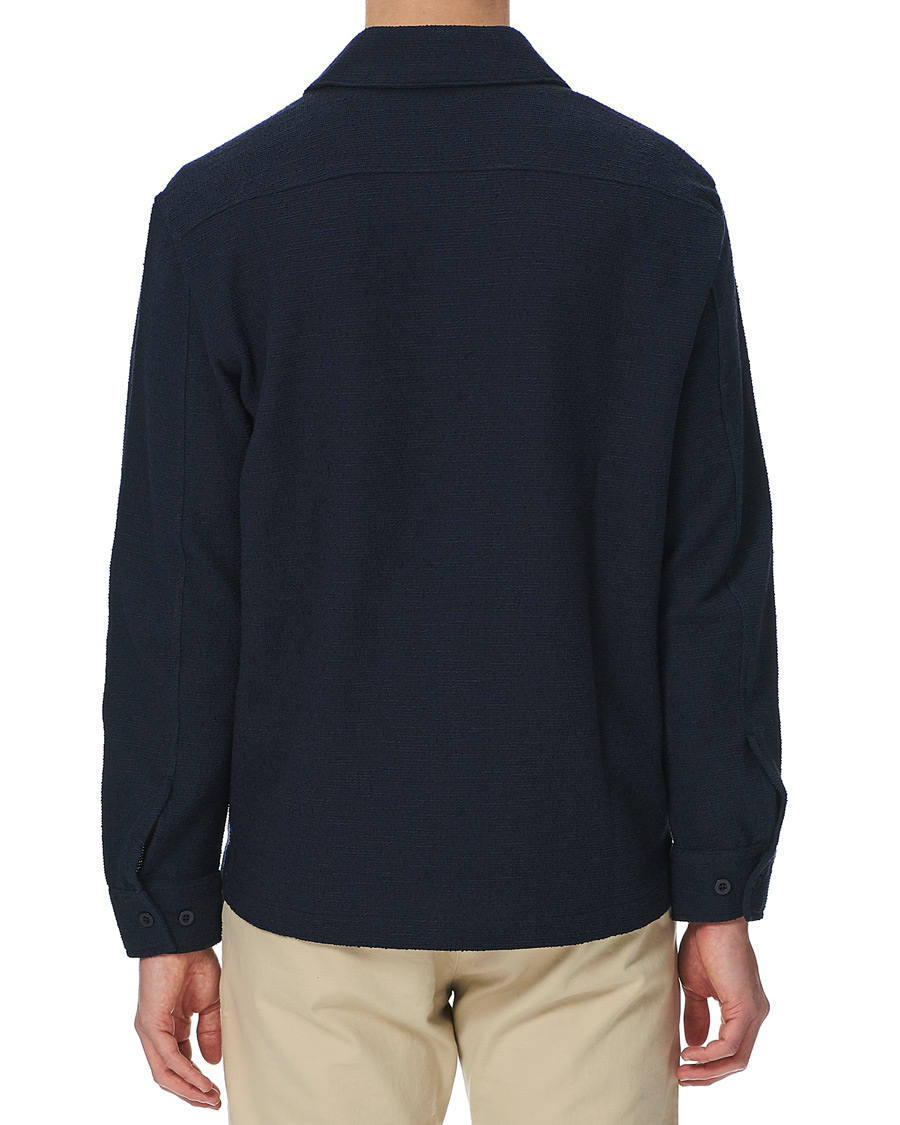 Herre | Gensere | J.Lindeberg | James Jersey Overshirt Navy