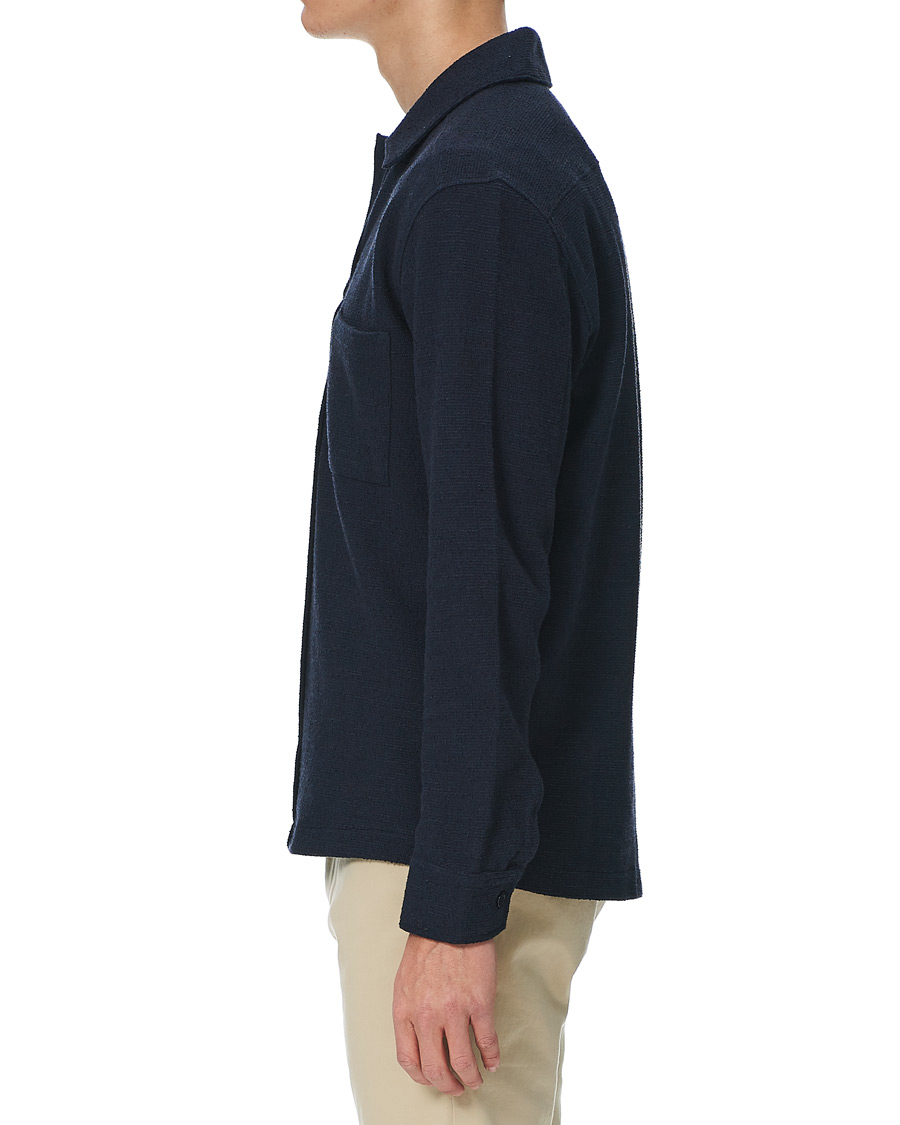 Herre | Gensere | J.Lindeberg | James Jersey Overshirt Navy