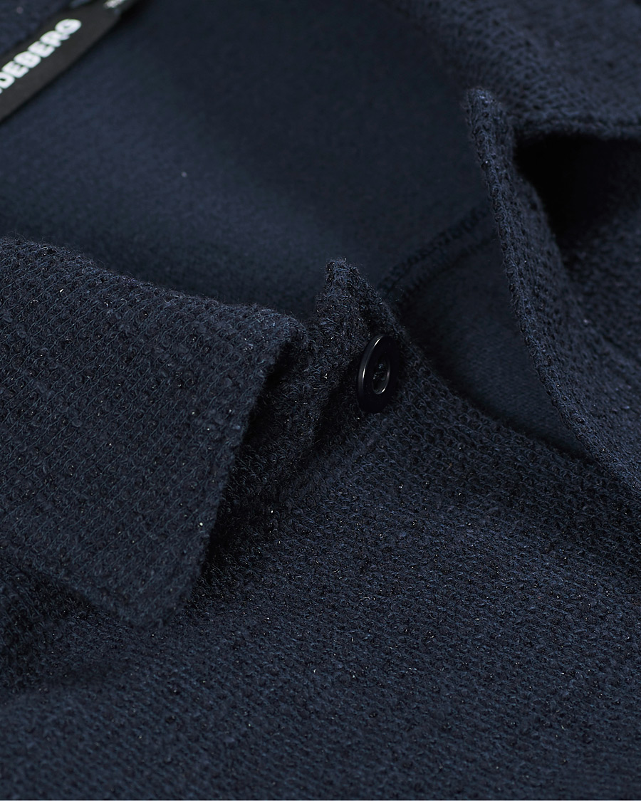 Herre | Gensere | J.Lindeberg | James Jersey Overshirt Navy