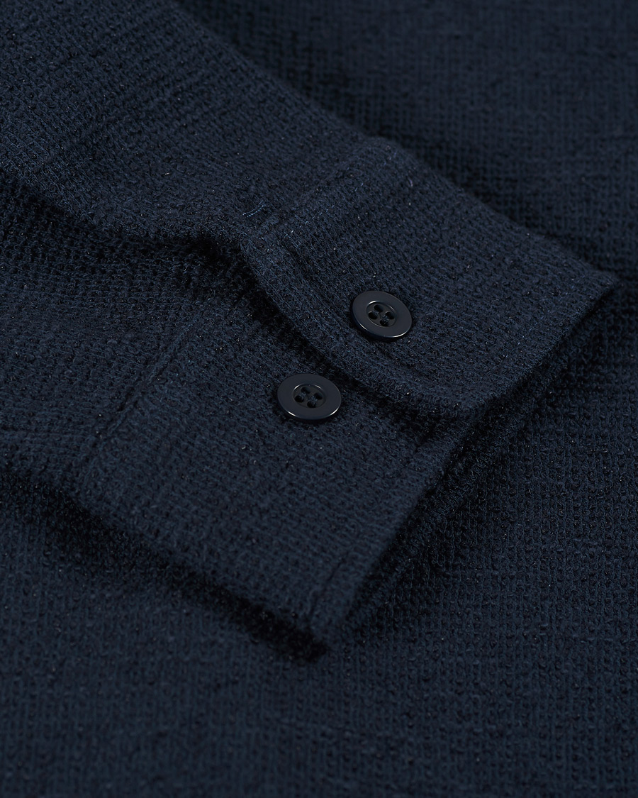 Herre | Gensere | J.Lindeberg | James Jersey Overshirt Navy