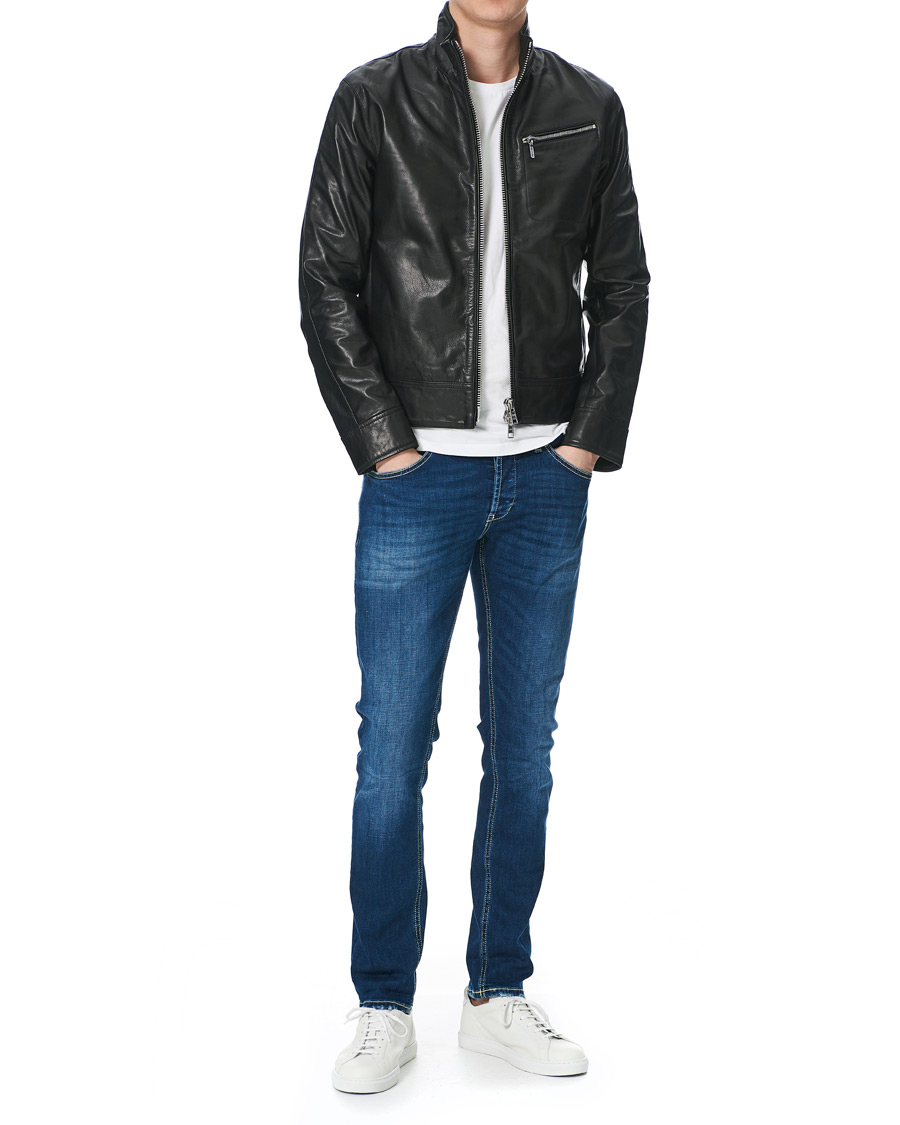 J lindeberg leather jacket deals