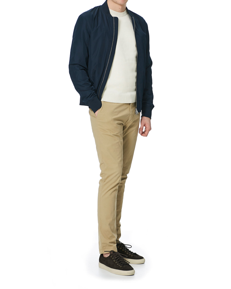 Herre | Jakker | J.Lindeberg | Thom Gravity Bomber Jacket Navy