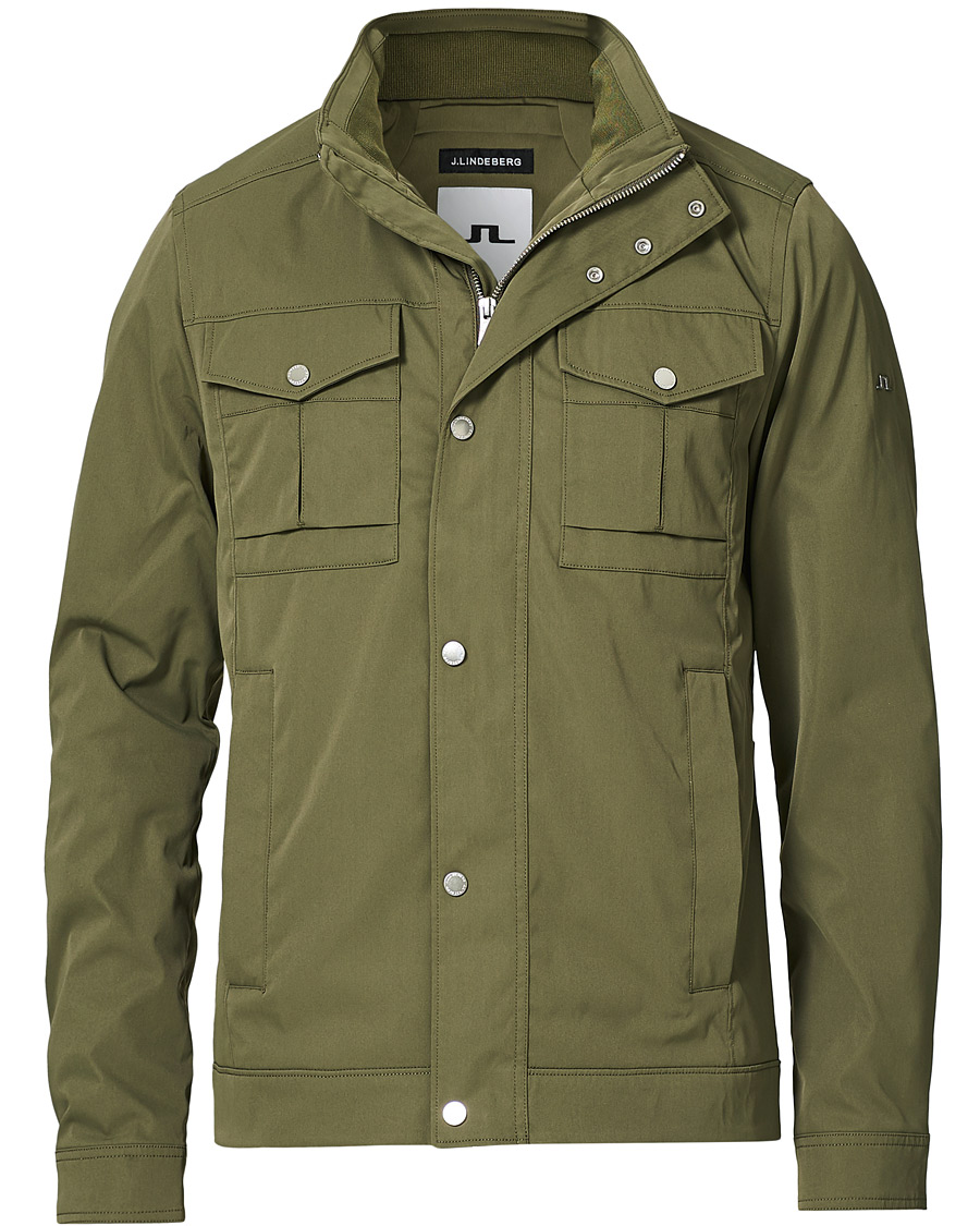 Herre | Jakker | J.Lindeberg | Bailey Field Jacket Lake Green