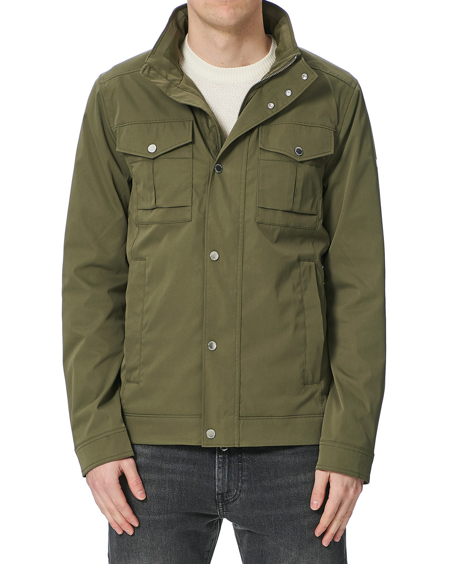 Herre | Jakker | J.Lindeberg | Bailey Field Jacket Lake Green