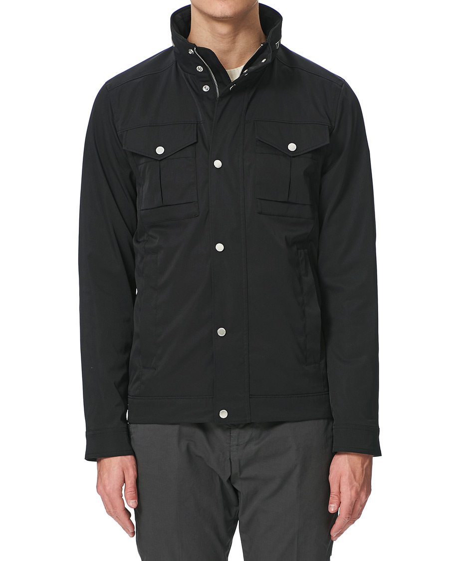 Herre | Jakker | J.Lindeberg | Bailey Stretch Field Jacket Black