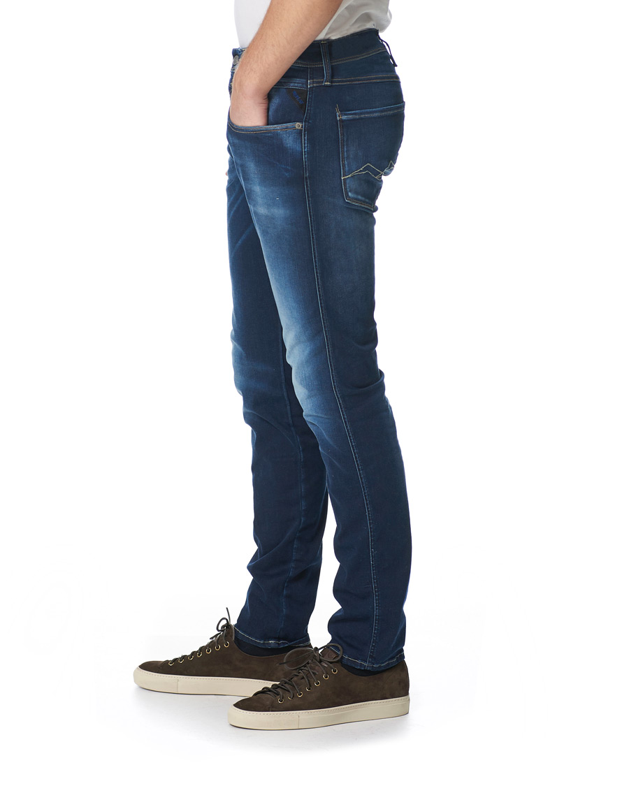 Herre | Jeans | Replay | Anbass Hyperflex X-Lite Jeans Dark Blue
