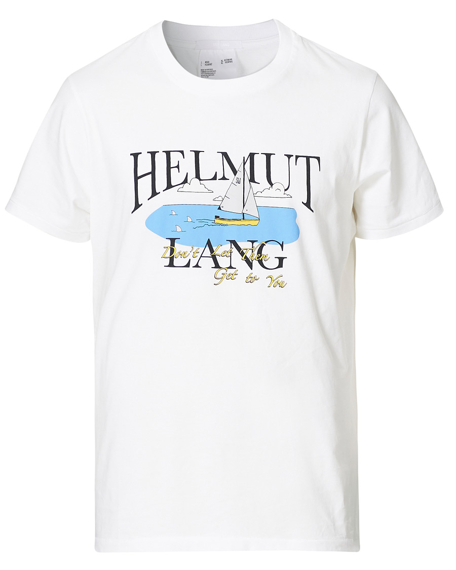 Herre | T-Shirts | Helmut Lang | Ocean Tee White
