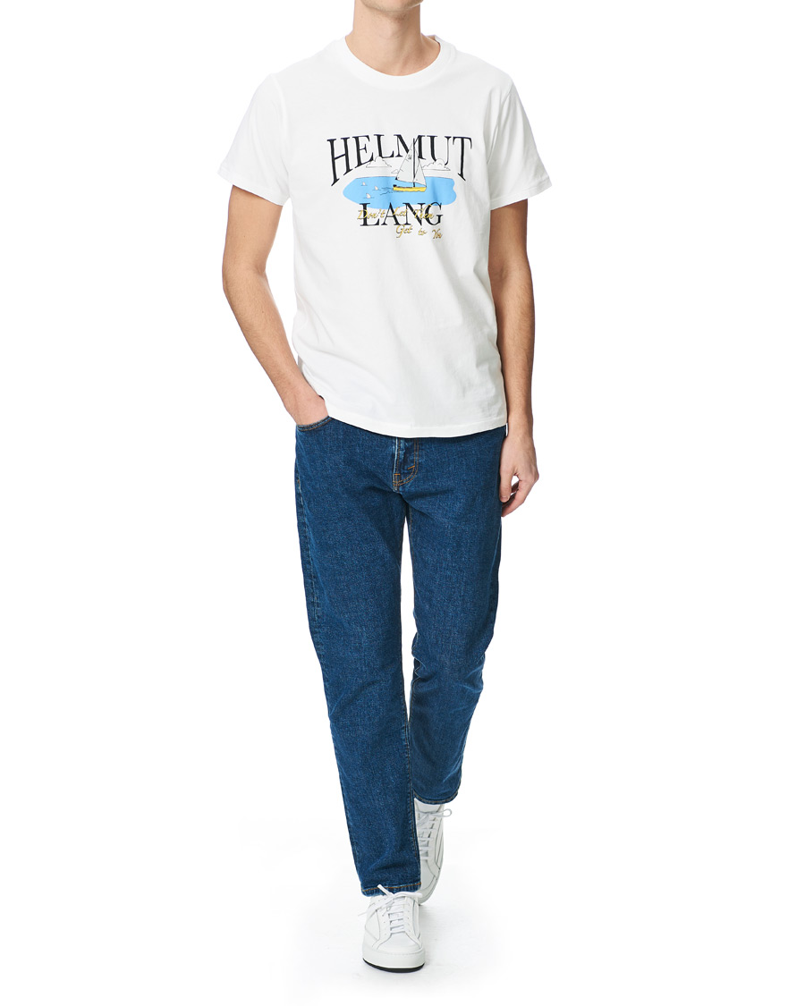 Herre | T-Shirts | Helmut Lang | Ocean Tee White