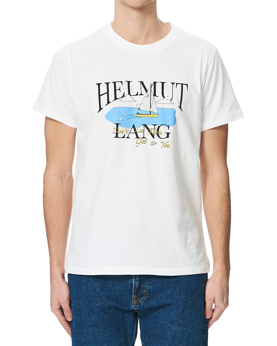 Herre | T-Shirts | Helmut Lang | Ocean Tee White