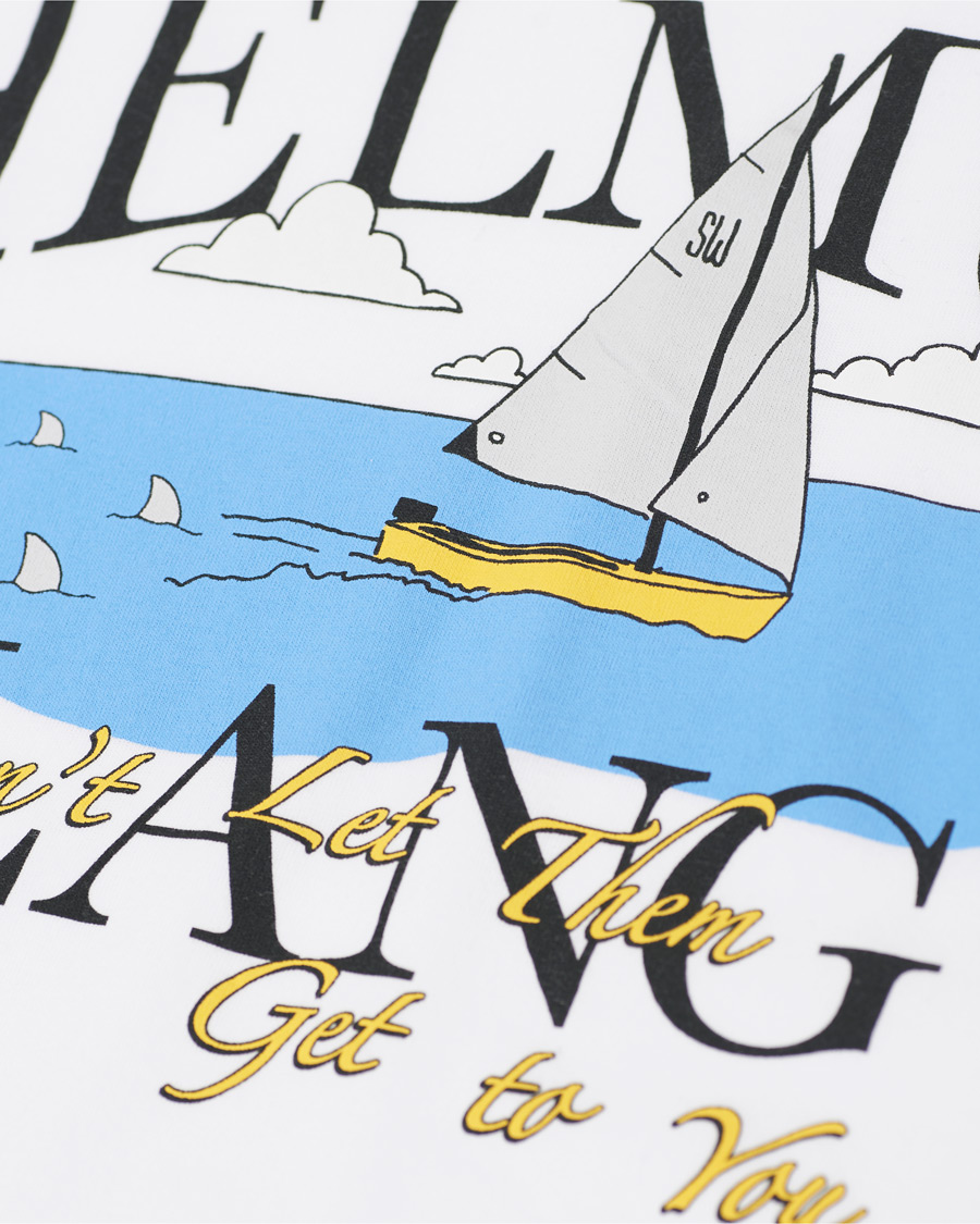 Herre | T-Shirts | Helmut Lang | Ocean Tee White