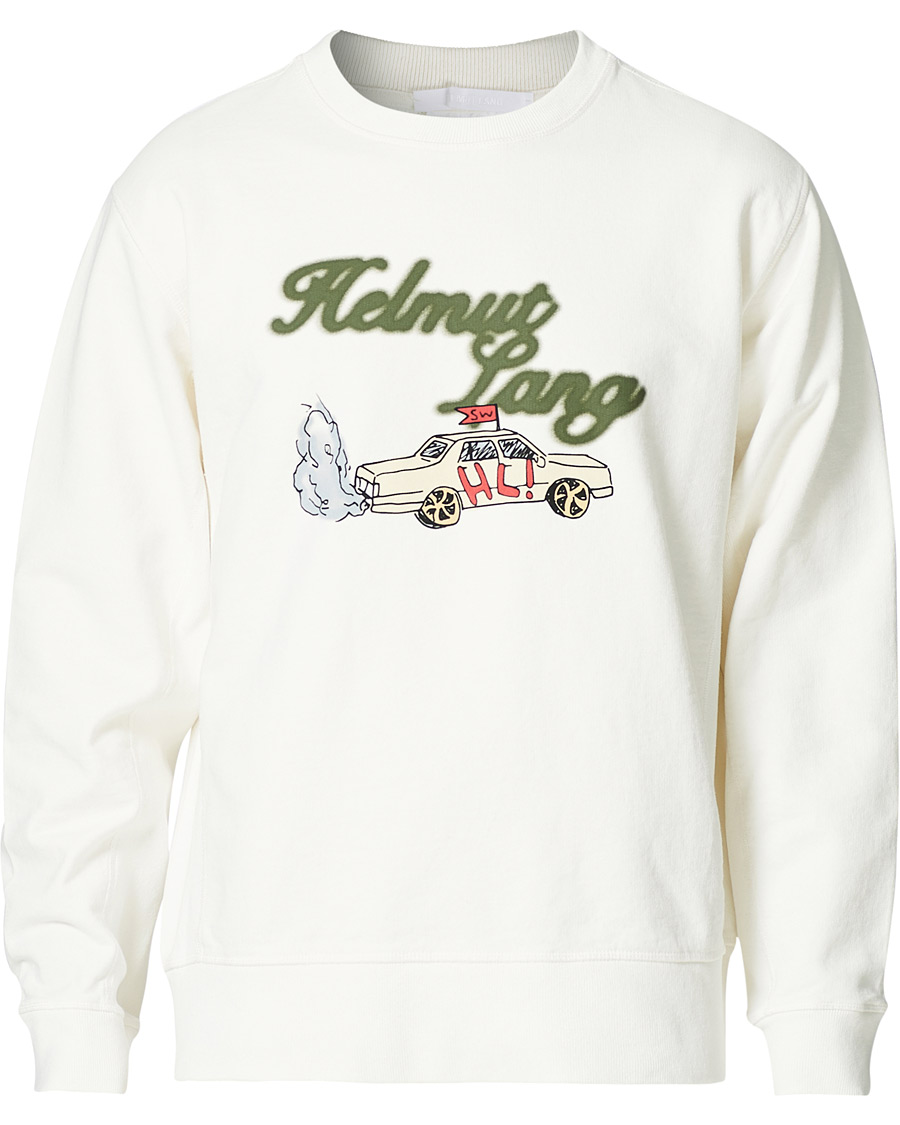 Herre | Gensere | Helmut Lang | Taxi Crew Neck Ecru