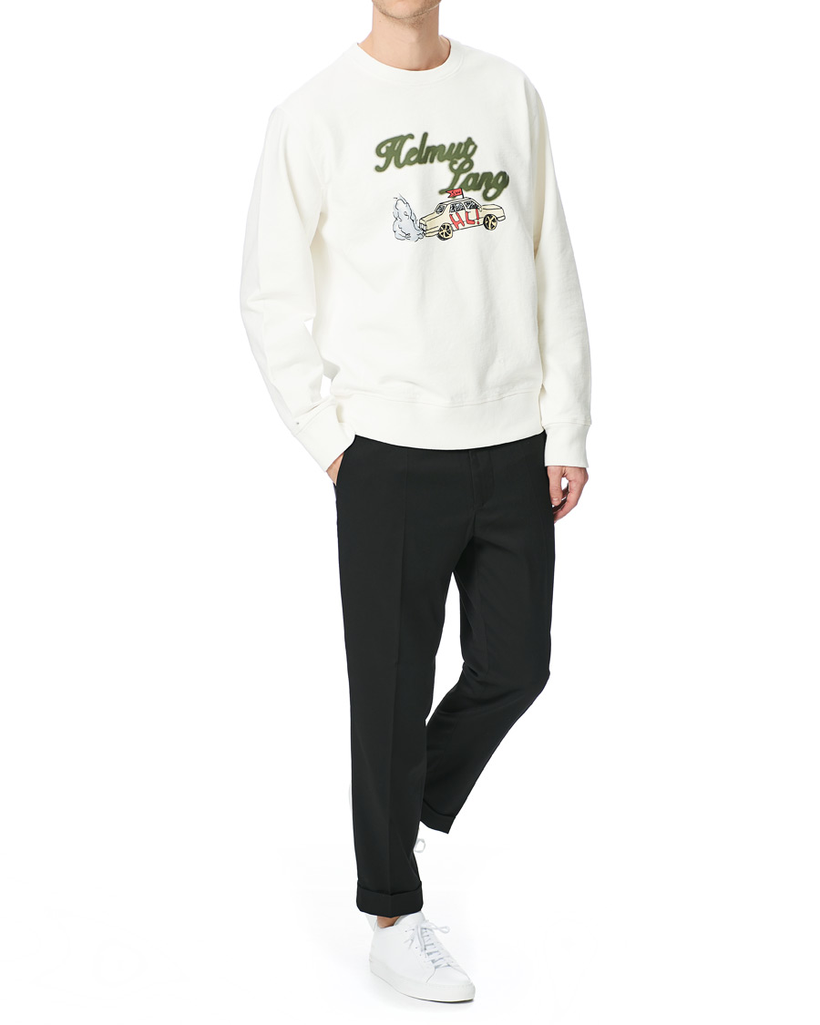 Herre | Gensere | Helmut Lang | Taxi Crew Neck Ecru