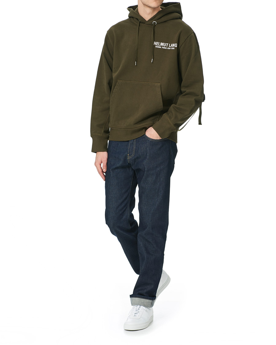 Herre | Gensere | Helmut Lang | Strap Hoodie Hunter Sage