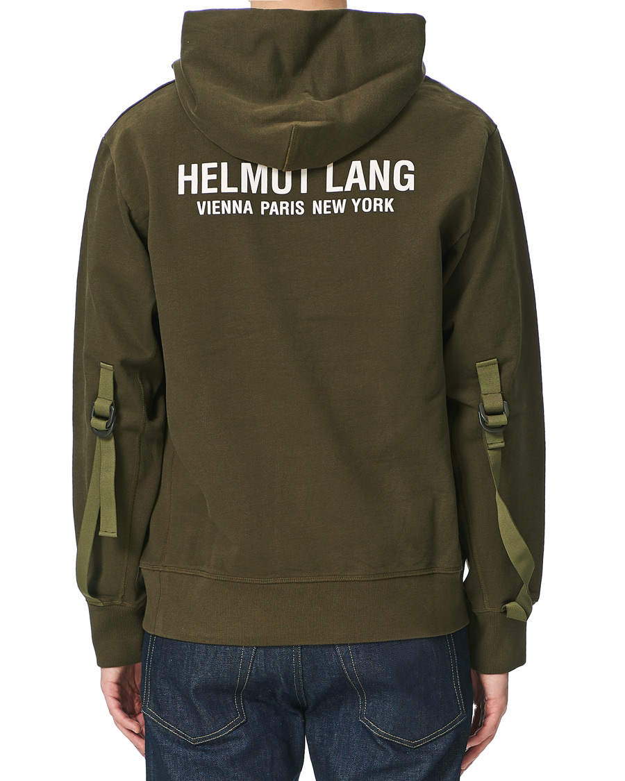 Herre | Gensere | Helmut Lang | Strap Hoodie Hunter Sage