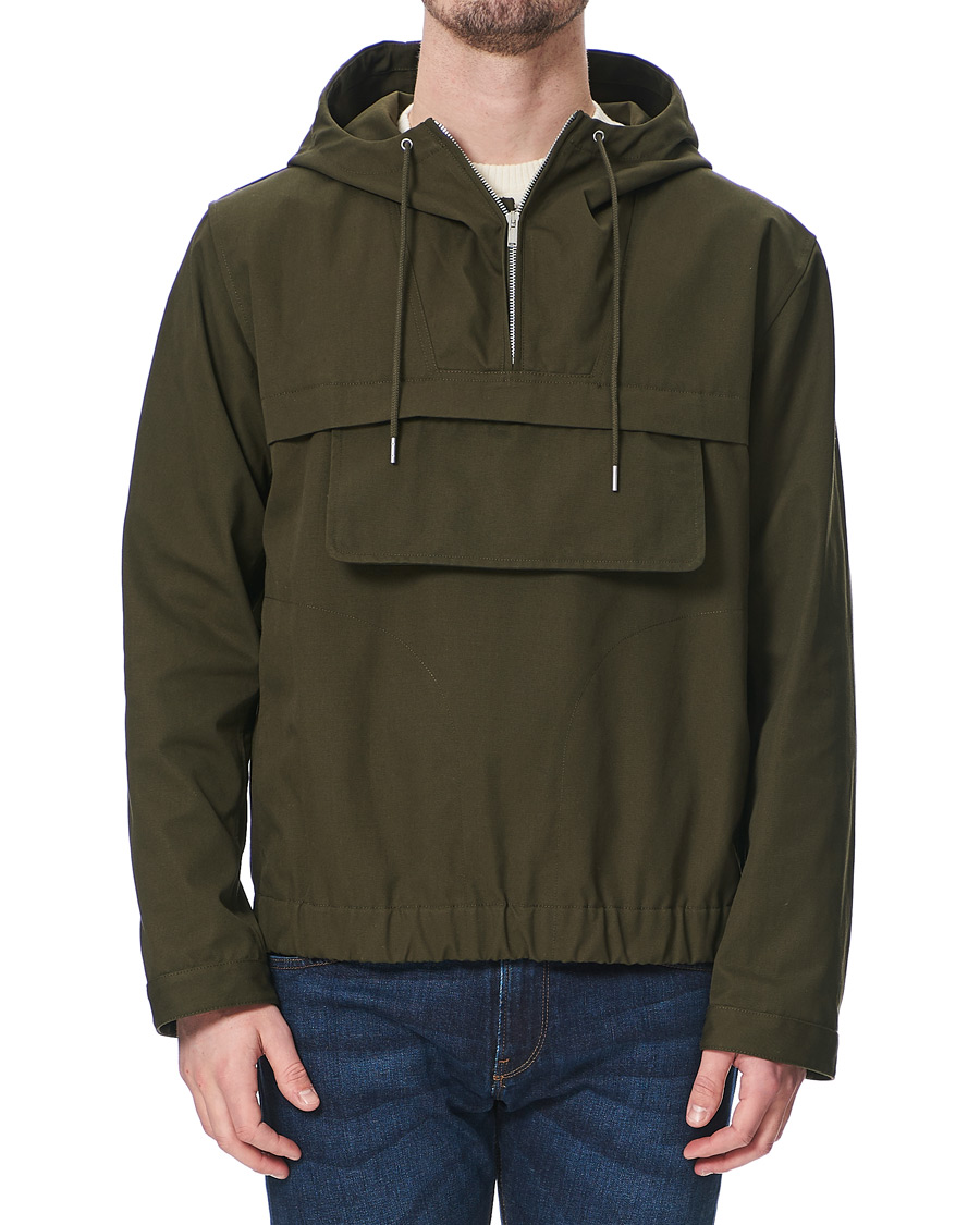 Herre | Jakker | Helmut Lang | Zip Popover Jacket Hunter Sage