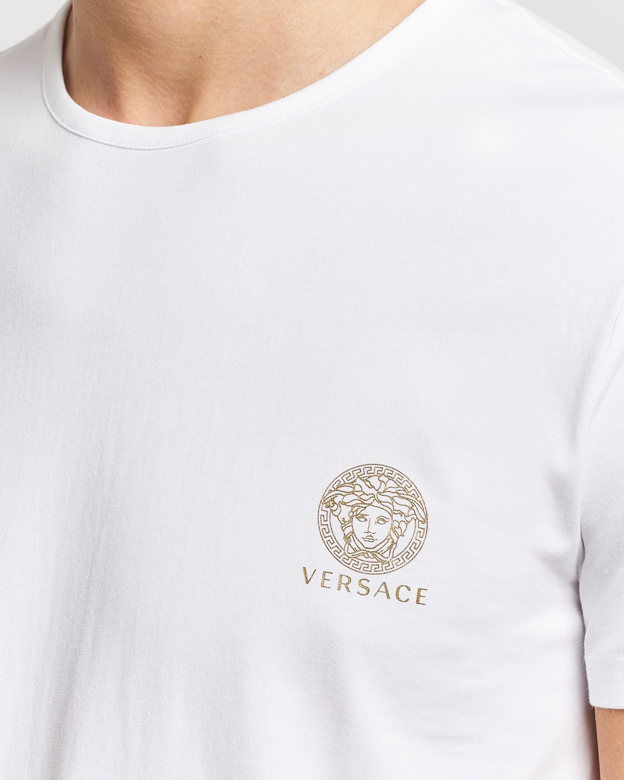 Herre | T-Shirts | Versace | Medusa Tee White