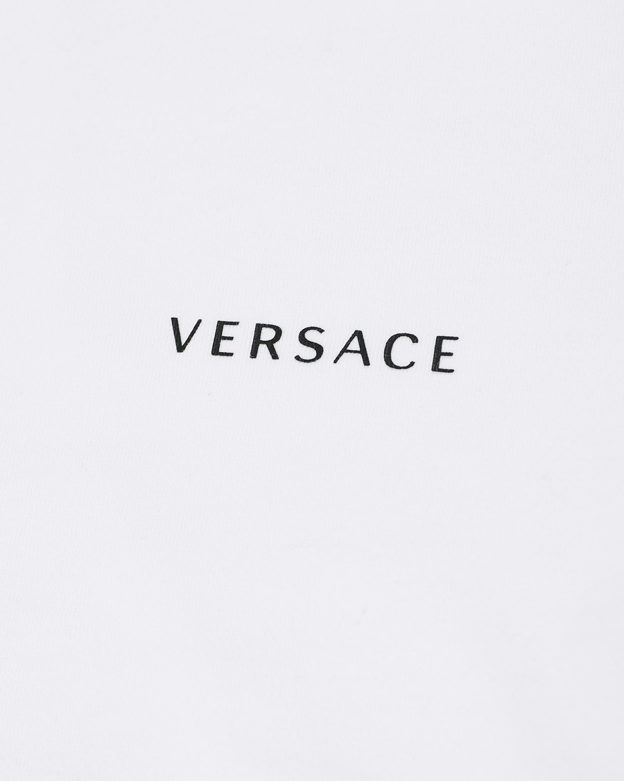 Herre | T-Shirts | Versace | Logo Tee White