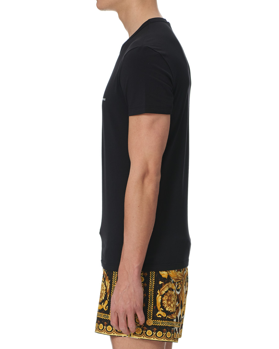 Herre | T-Shirts | Versace | Logo Tee Black