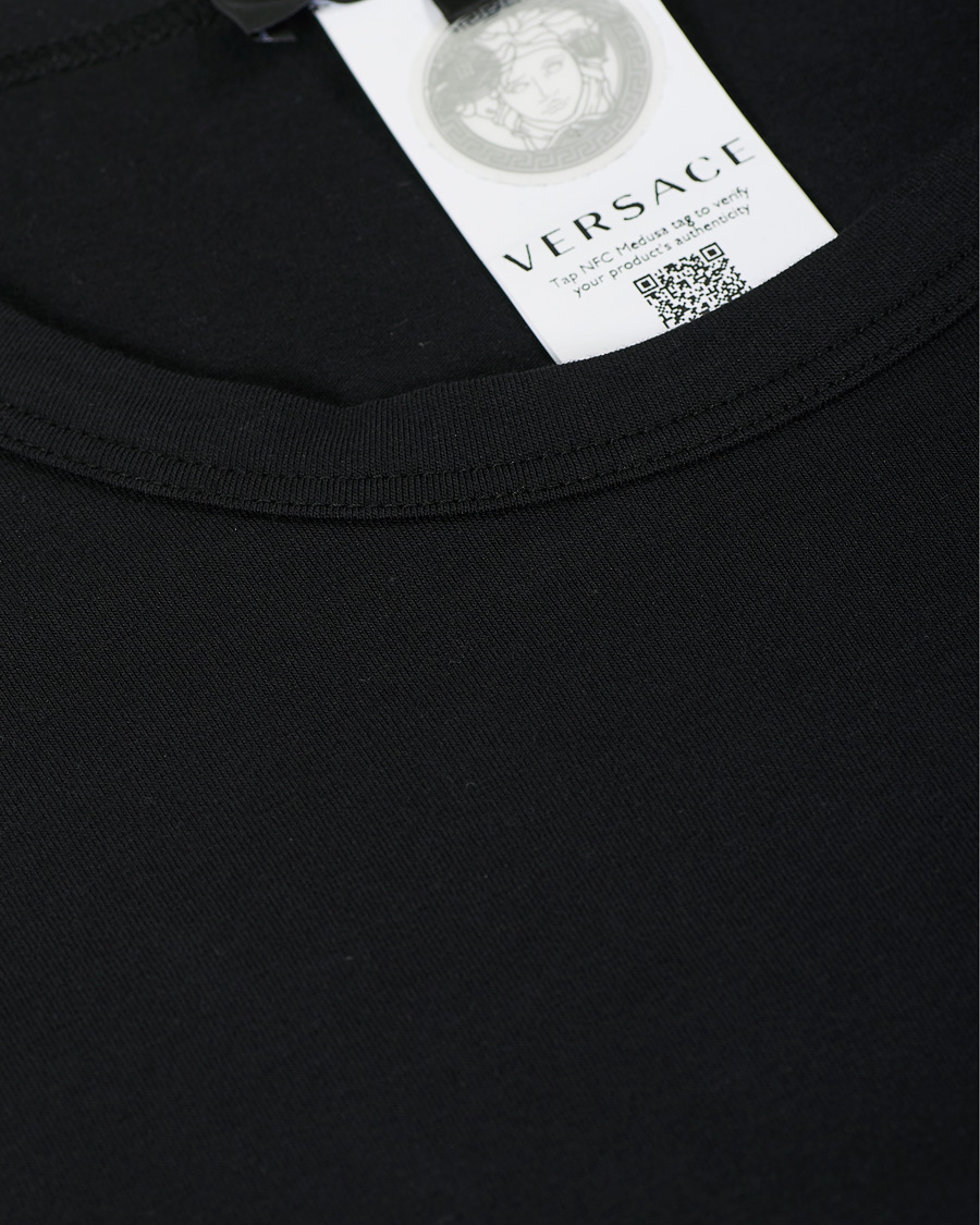 Herre | T-Shirts | Versace | Logo Tee Black