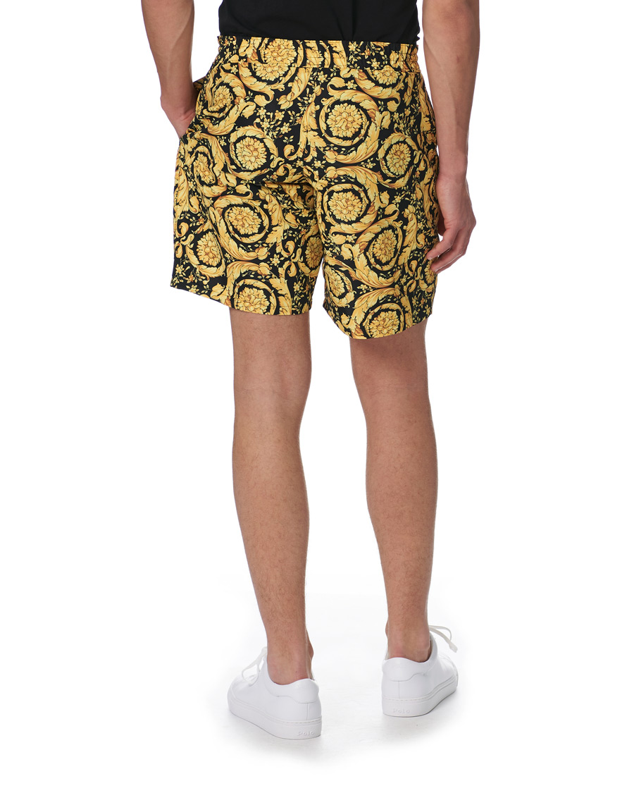 Herre | Badeshorts | Versace | Barocco Swim Trunks Black/Gold