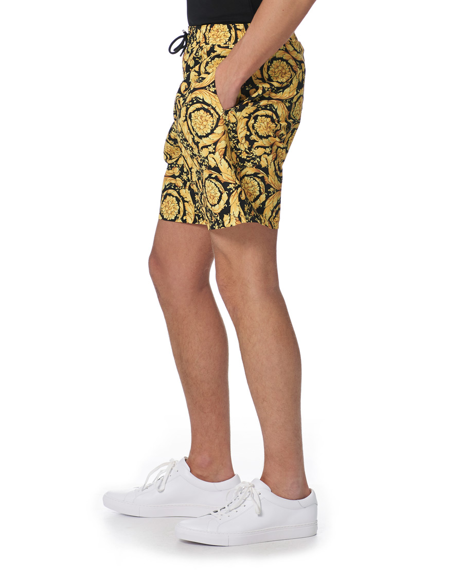 Herre | Badeshorts | Versace | Barocco Swim Trunks Black/Gold