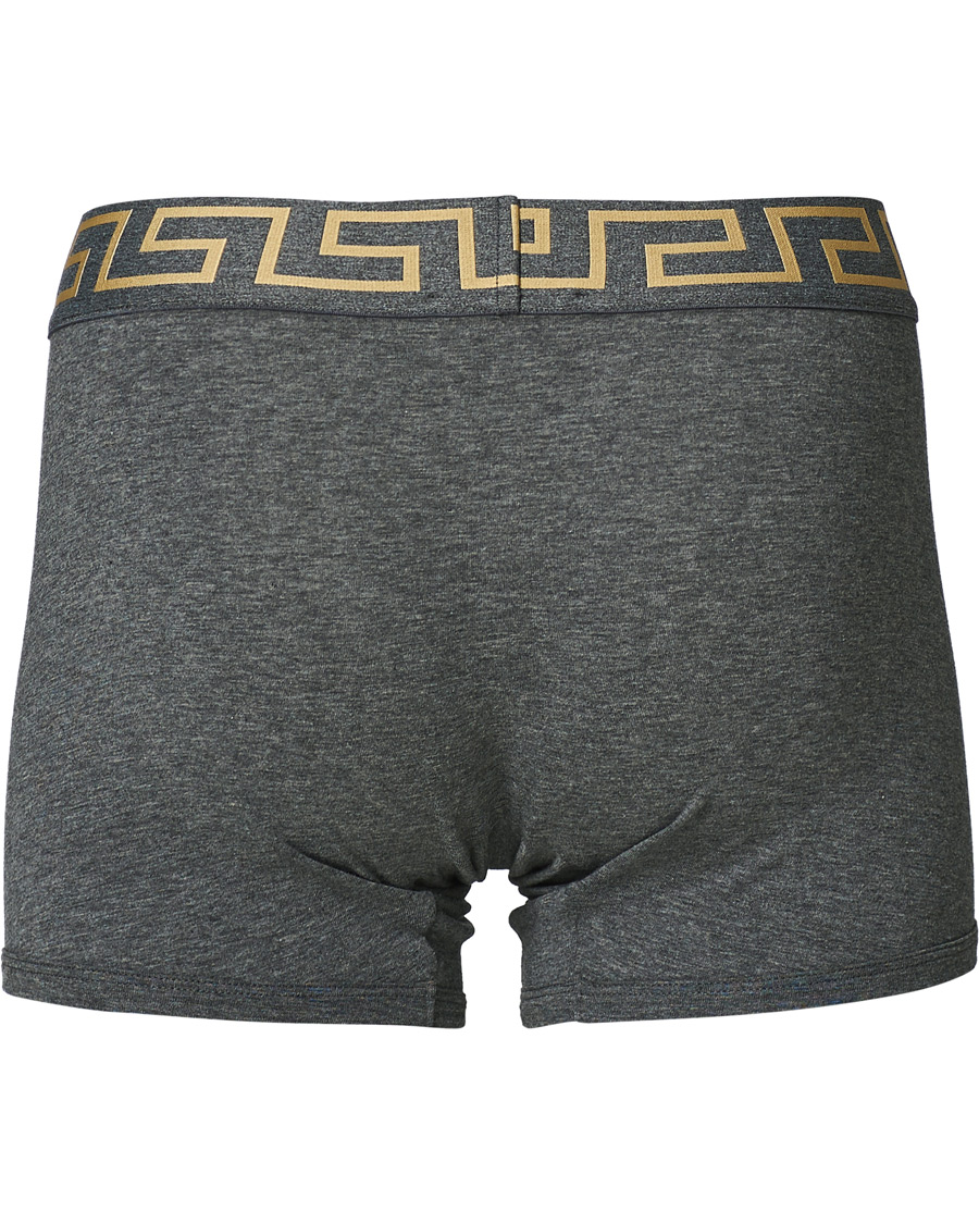 Herre | Undertøy | Versace | Greca Boxer Briefs Grey Melange