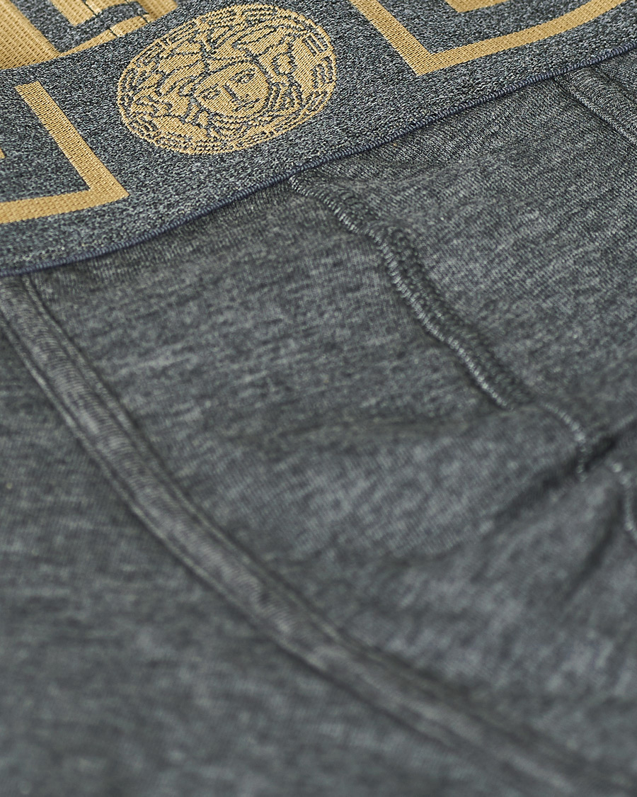 Herre | Undertøy | Versace | Greca Boxer Briefs Grey Melange