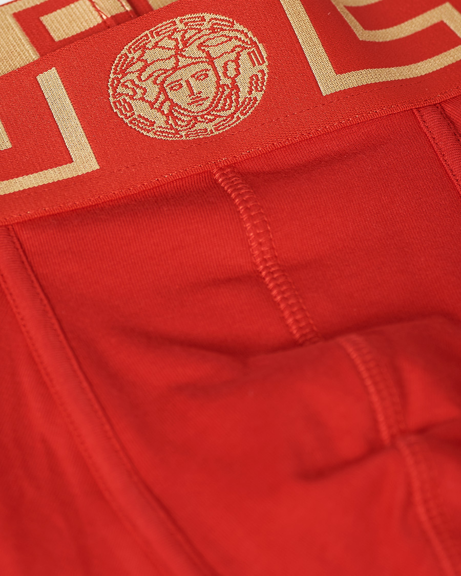 Herre | Undertøy | Versace | Greca Boxer Briefs Red