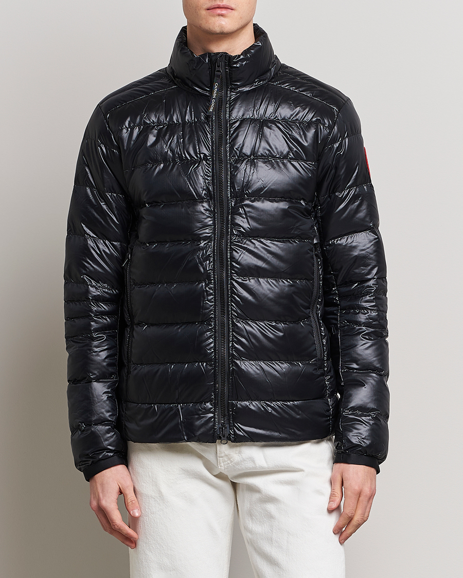 Herre | Lettvektsdunjakker | Canada Goose | Crofton Jacket Black