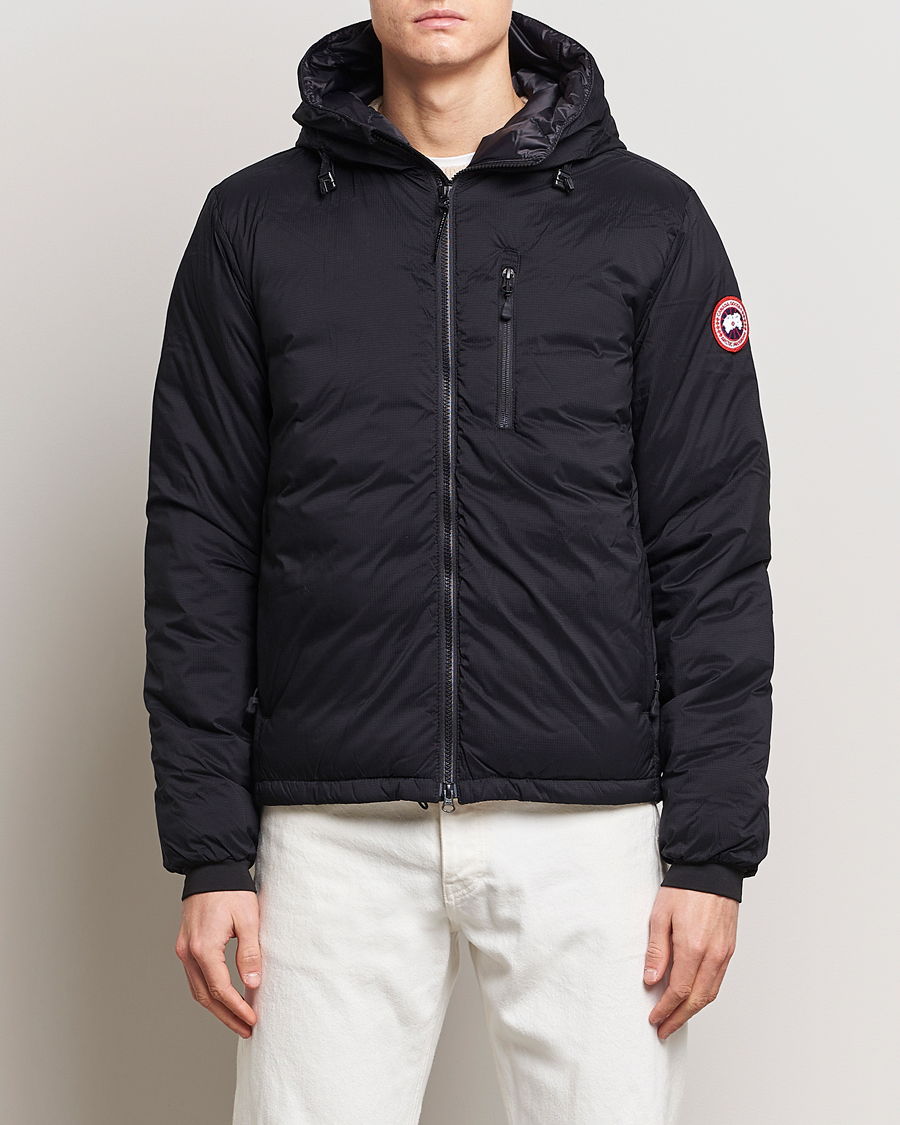 Herre | Boble- og Dunjakker | Canada Goose | Lodge Hoody Black