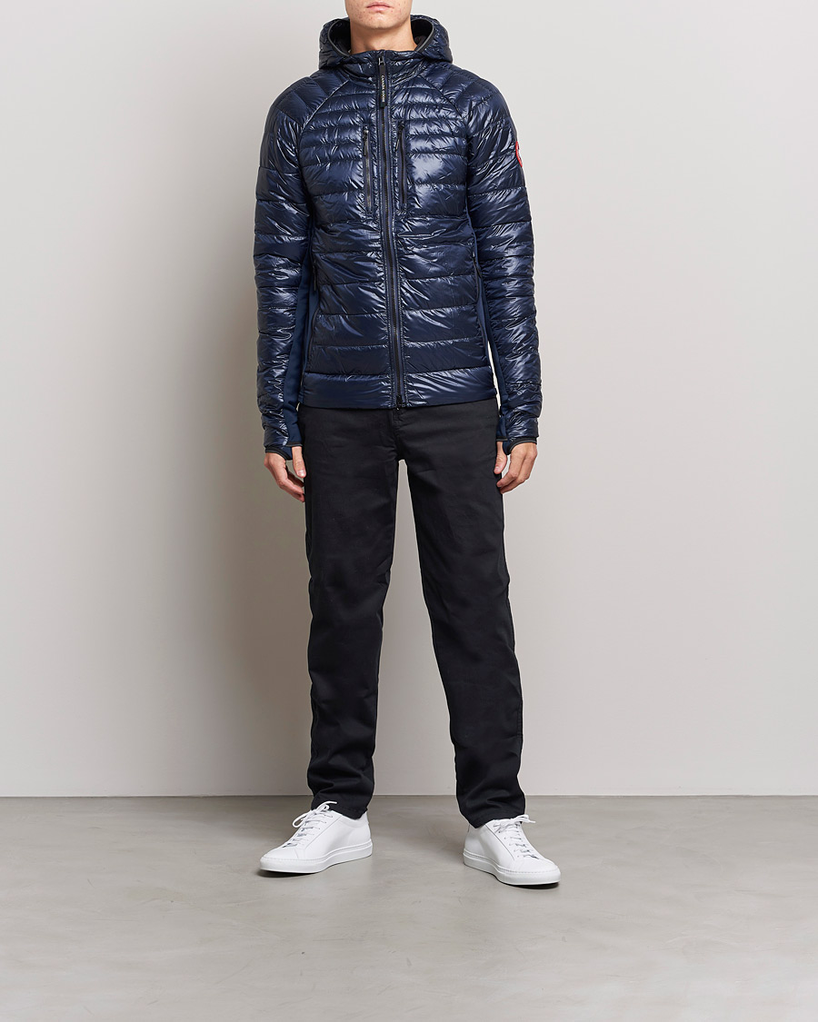 Herre | Jakker | Canada Goose | Hybridge Lite Hoody Q Atlantic Navy
