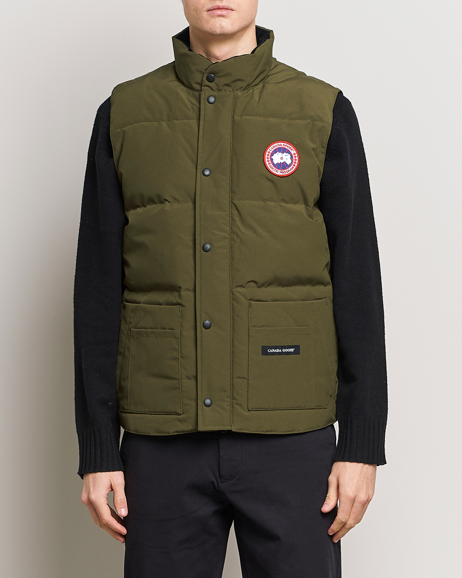 Herre | Canada Goose | Canada Goose | Freestyle Crew Vest Military