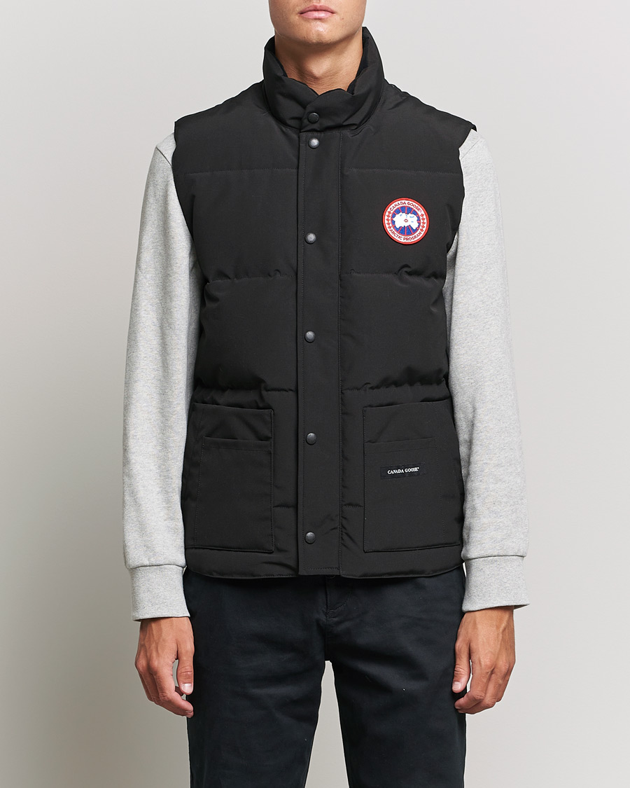 Herre | Dunvester | Canada Goose | Freestyle Vest Black