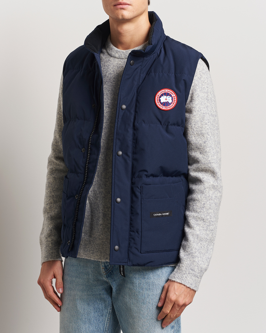 Herre | Dunvester | Canada Goose | Freestyle Vest Atlantic Navy