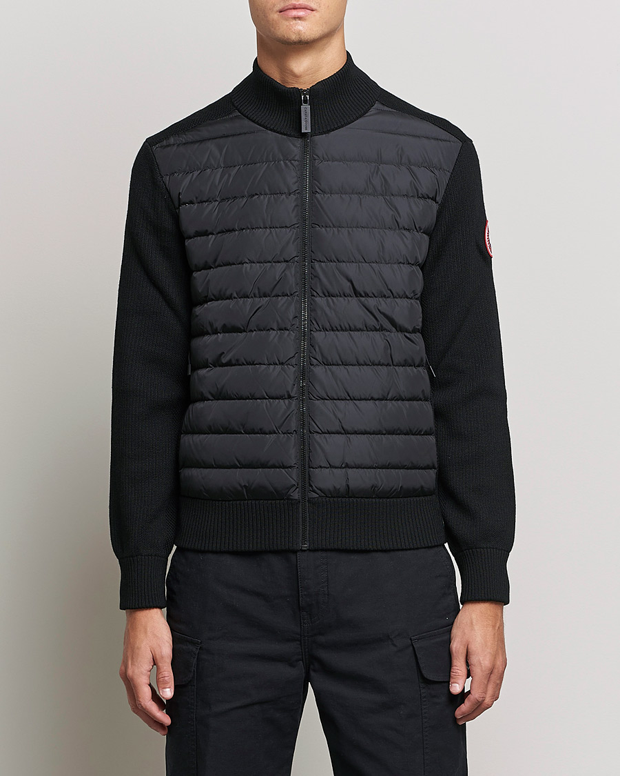 Herre | Vårjakker | Canada Goose | Hybridge Knit Jacket Black