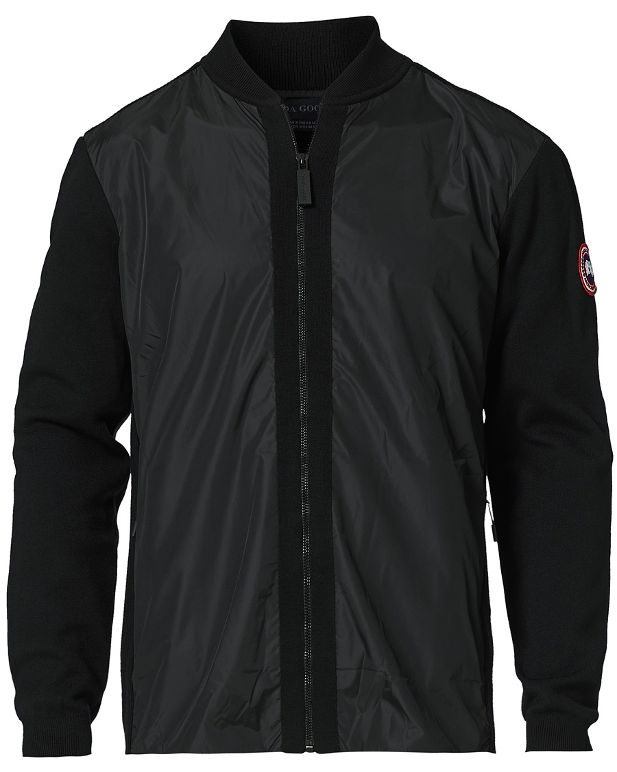 Herre | Gensere | Canada Goose | Windbridge Full Zip Sweater Black