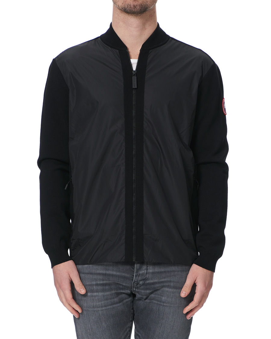 Herre | Gensere | Canada Goose | Windbridge Full Zip Sweater Black