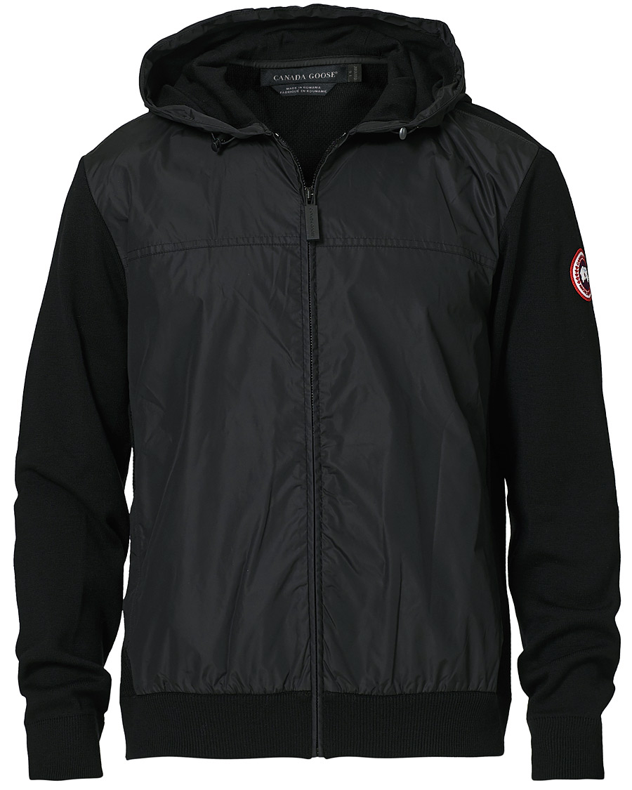 Herre | Gensere | Canada Goose | Windbridge Full Zip Hoodie Black