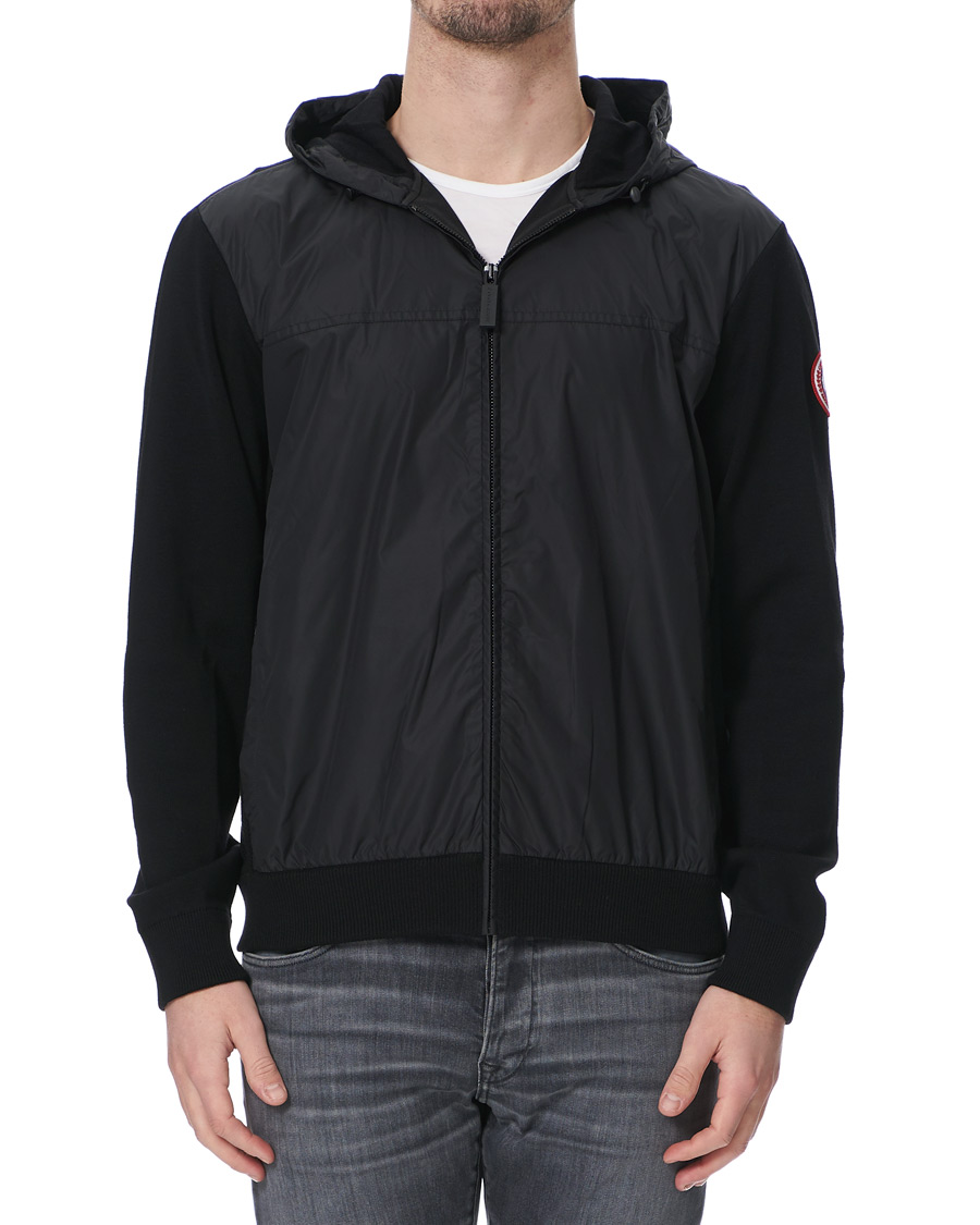 Herre | Gensere | Canada Goose | Windbridge Full Zip Hoodie Black