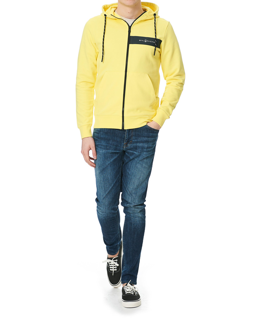 Herre | Gensere | Sail Racing | Helmsman Full Zip Hoodie Light Lemon