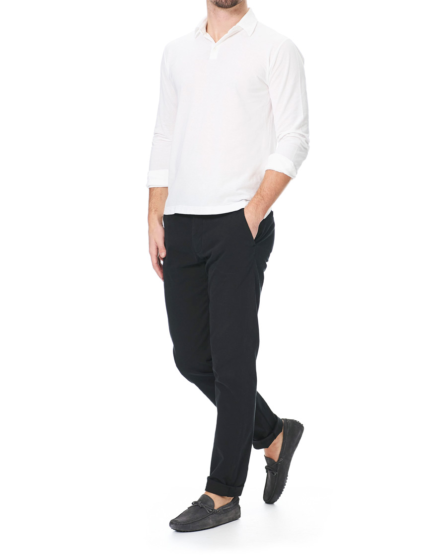 Herre | Tod's Laccetto Gommino Carshoe Grey Suede | Tod's | Laccetto Gommino Carshoe Grey Suede