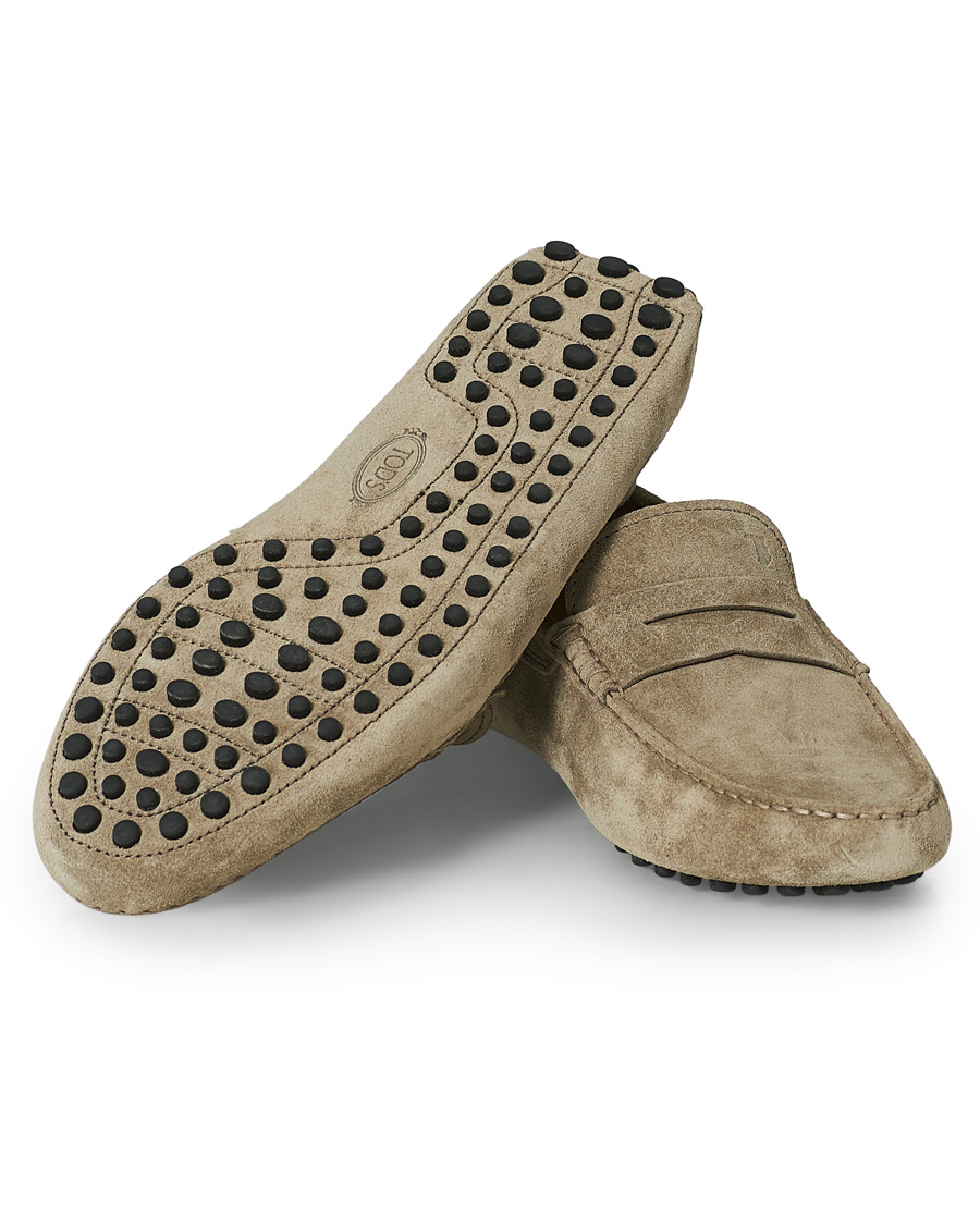 Herre | Tod's City Gommino Grey Suede | Tod's | City Gommino Grey Suede