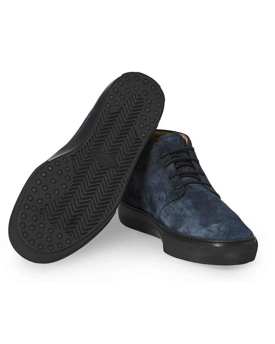 Herre | Tod's Casetta Chukka Boots Navy Suede | Tod's | Casetta Chukka Boots Navy Suede