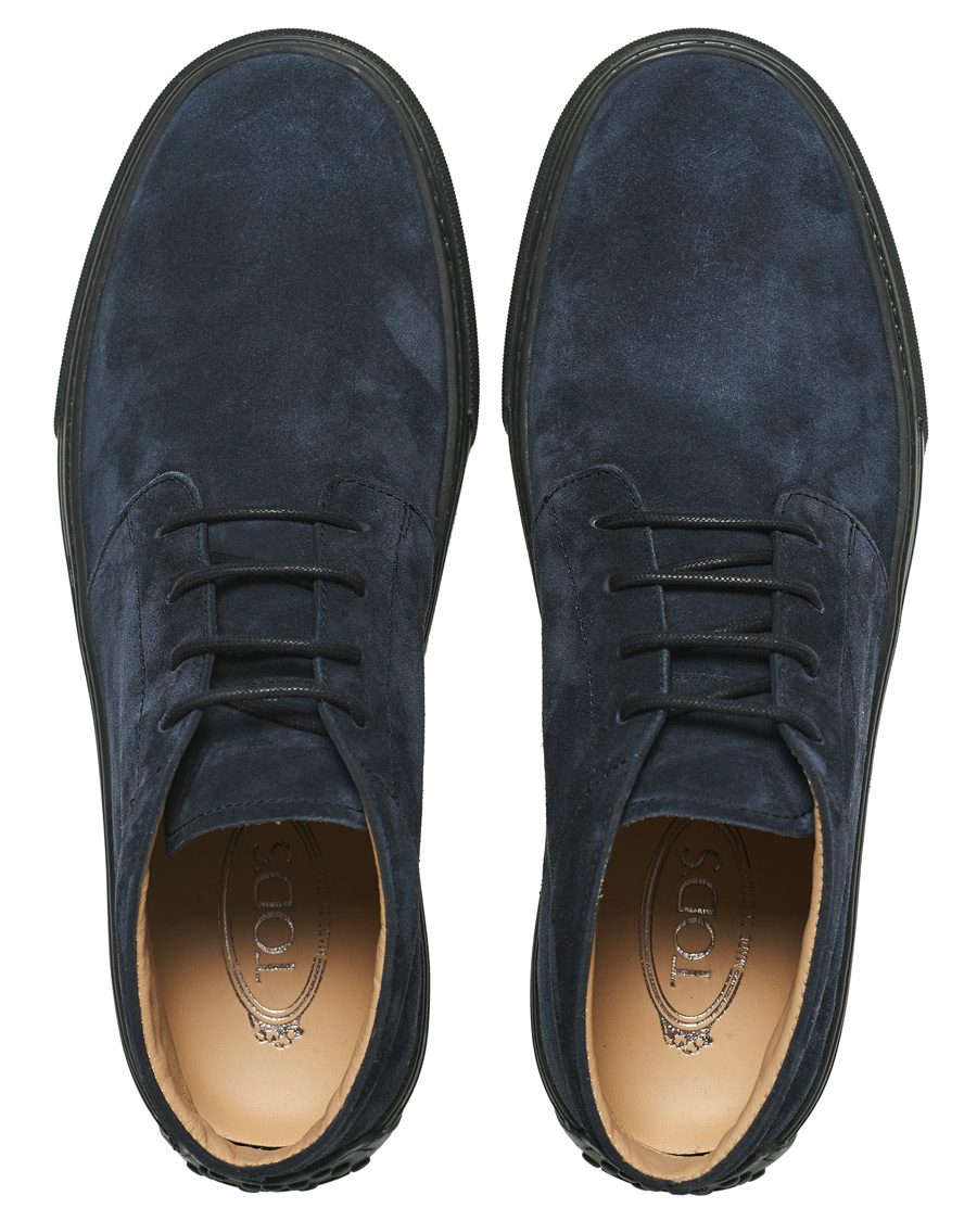 Herre | Tod's Casetta Chukka Boots Navy Suede | Tod's | Casetta Chukka Boots Navy Suede